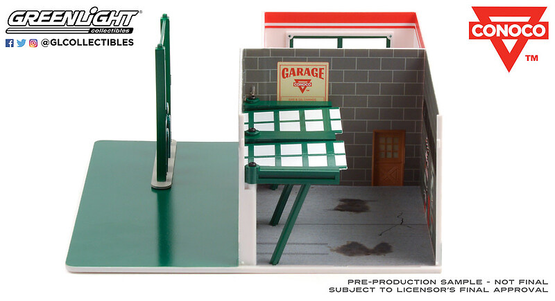 Gasolinera Conoco Greenlight 57081 1/64 