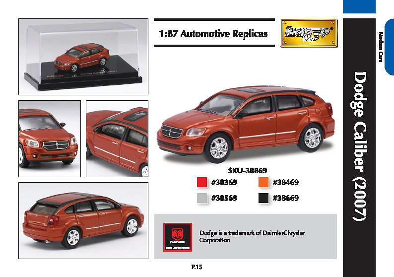 Dodge Caliber (2007) Ricko 9838869 1/87 