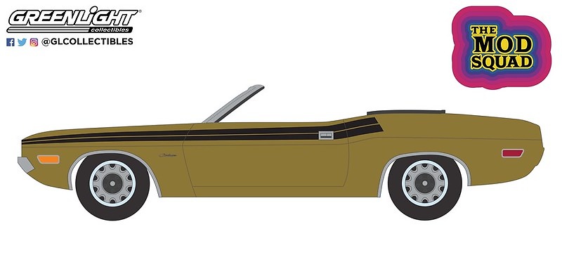 Dodge Challenger 340 - The Mod Squad (1971) Greenlight 44940A 1/64 