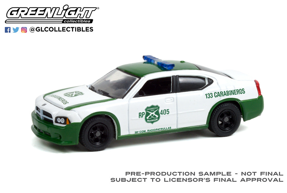 Dodge Charger Carabineros de Chile (2006) Greenlight 30270 1/64 