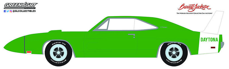 Dodge Charger Daytona (Lote nº 1399) (1969) Greenlight 37240B 1/64 