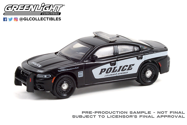 Dodge Charger - Departamento de Policía de Colorado (2021) Greenlight 30314 1/64 