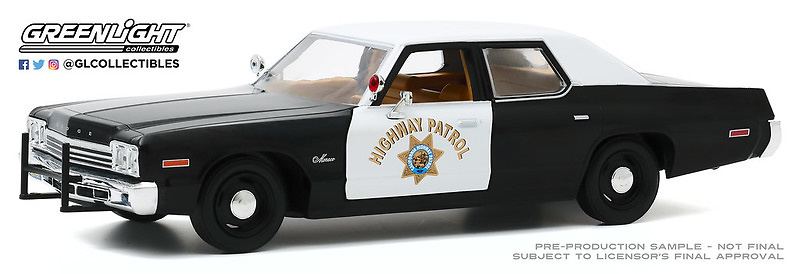 Dodge Mónaco - Patrulla de California (1974) Greenlight 85511 1/24 