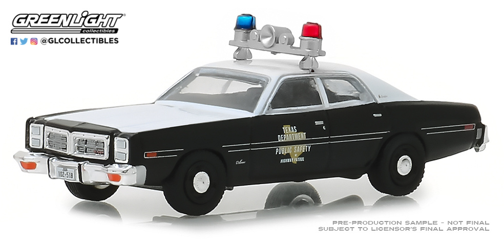 42870-B 1:64 Hot Pursuit Series 30 - 1977 Dodge Monaco - Texas Highway Patrol 