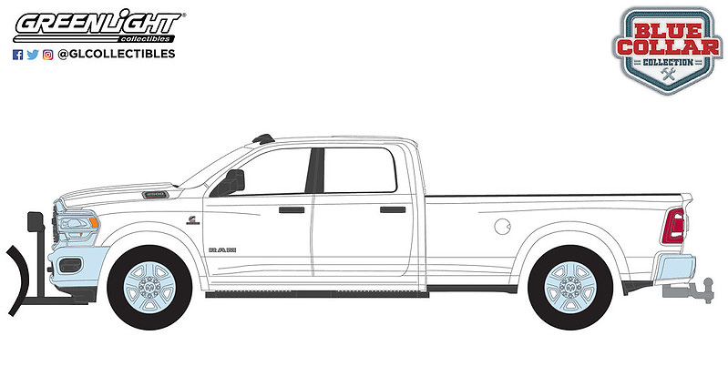 Ram 2500 Tradesman Quitanieves (2019) 35220E Greenlight 1/64 