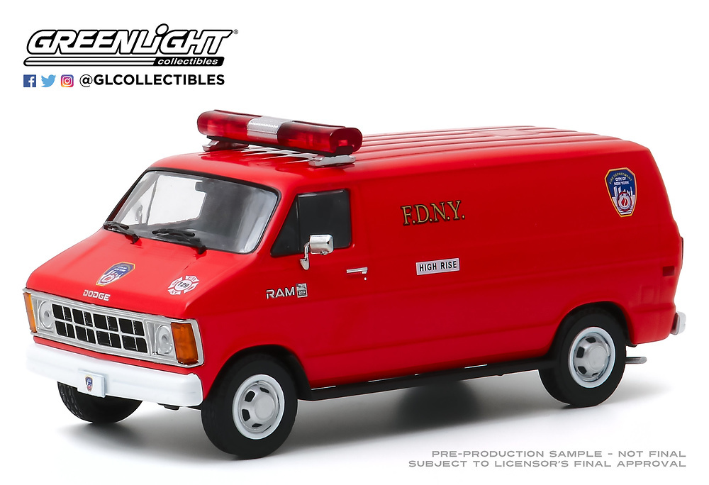 Dodge Ram B250 Bomberos de Nueva York 