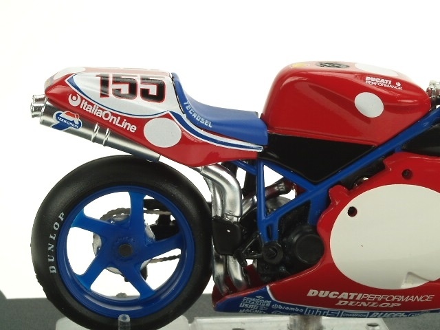 Ducati 996R nº 155 Ben Bostrom (2001) Altaya 702861 1/24 