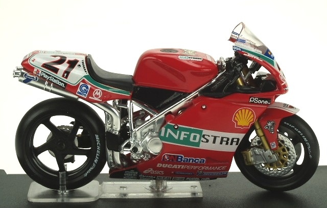 Ducati 996R nº 21 Troy Bayliss (2001) Altaya 702748 1/24 