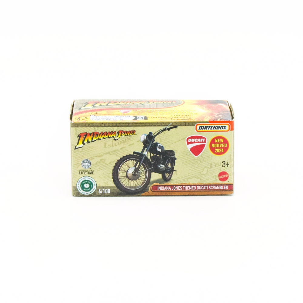 Ducati Scrambler - Indiana Jones Matchbox HVP50 1/64 