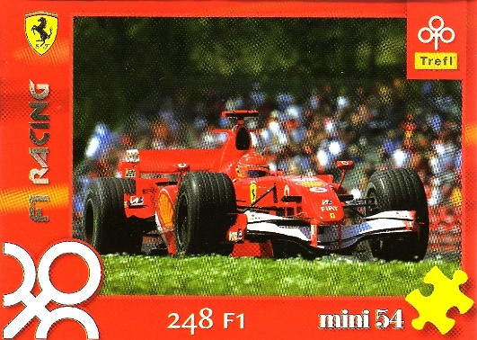 Ferrari 248 F1 Tipo 1 Puzzle 54 piezas TREFL 
