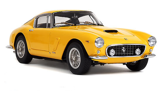 Ferrari 250 GT Berlinetta batalla corta SWB (1961) CMC M077 1/18 Amarillo De Calle 