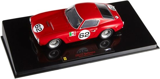 Ferrari 250 GT SWB Intereuropa nº 62 (1960) Hot Wheels P9960 1/43 