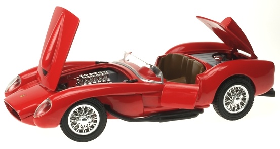 Ferrari 250 Testa Rossa (1958) Hot Wheels Foundation 1/18 