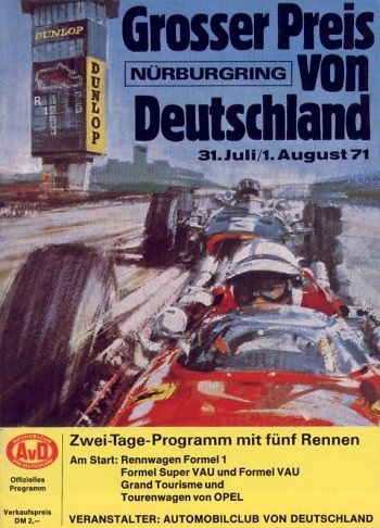 GP. F1 de Alemania de 1971 
