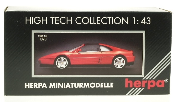 Ferrari 348TB Cabrio (1989) Herpa 1020 1/43 