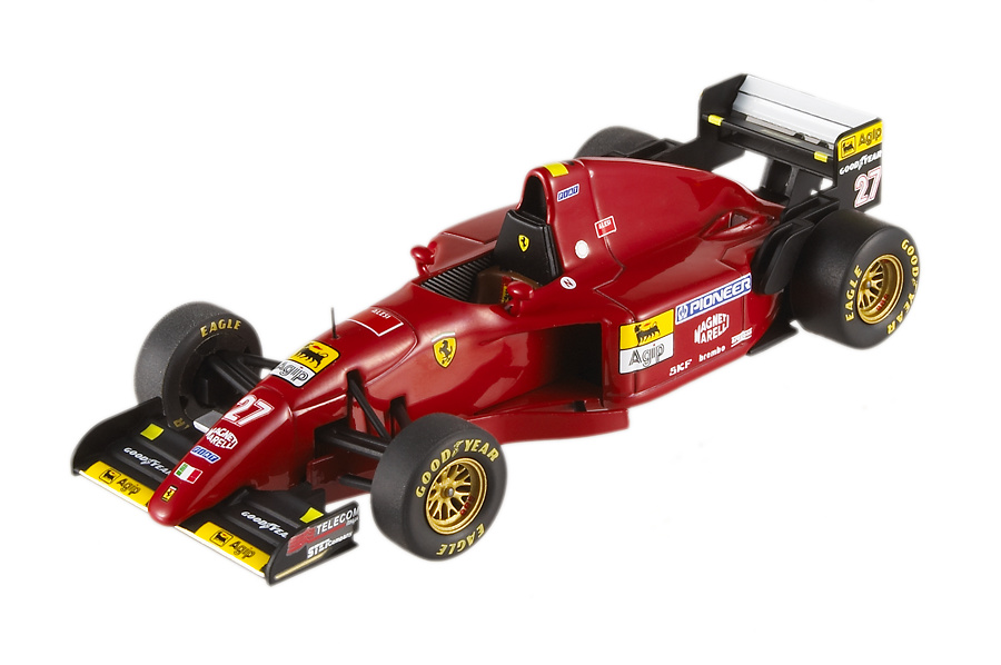 Ferrari 412 T2 nº 27 Jean Alesi (1995) Hot Wheels Elite P9946 1/43 