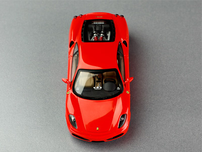 Ferrari 430 Scuderia Kit Montaje Pintado Enterbay FRM0005231 1/43 