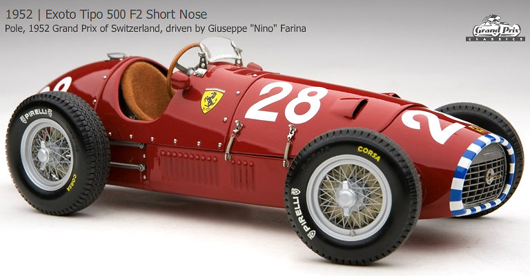 Exoto 97199 Ferrari 500 F2 