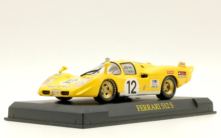 Ferrari 512 S nº 12 (1971) Fabbri 1/43 
