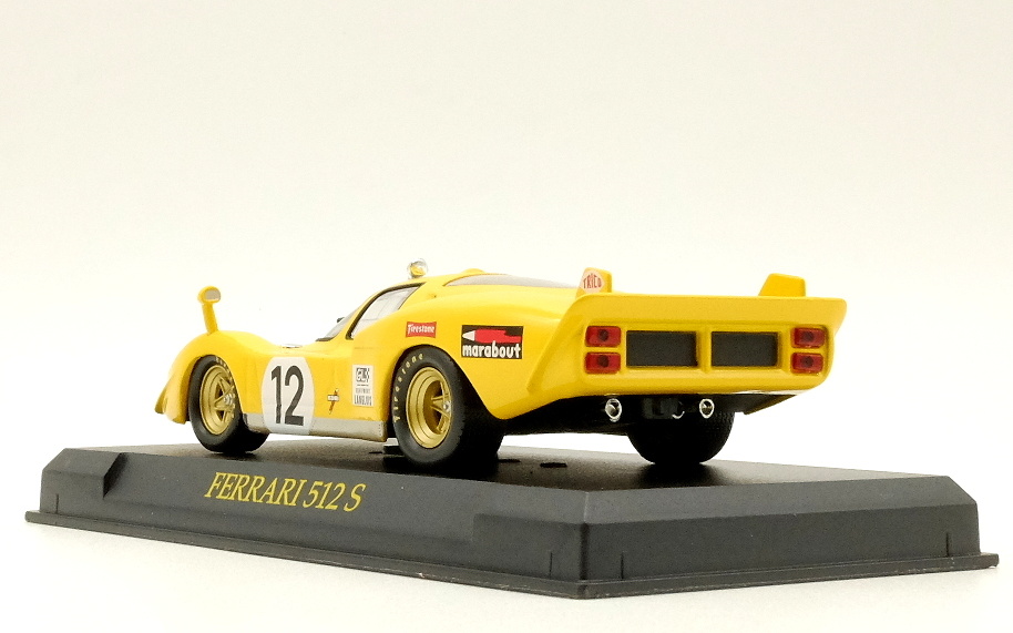 Ferrari 512 S nº 12 (1971) Fabbri 1/43 