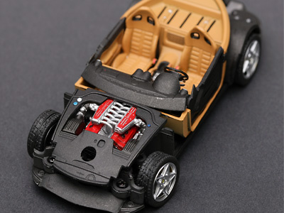 Ferrari 599 GTB Fiorano Kit Montaje Pintado Enterbay FRM0001210 1/43 