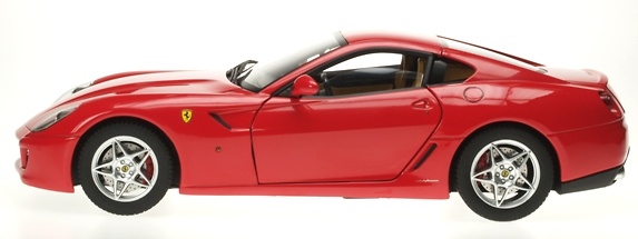 Ferrari 599 GTB Fiorano Rojo Elite Hot Wheels 1/18 