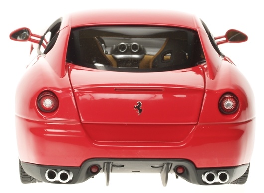 Ferrari 599 GTB Fiorano Rojo Elite Hot Wheels 1/18 
