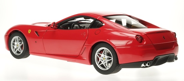 Ferrari 599 GTB Fiorano Rojo Elite Hot Wheels 1/18 