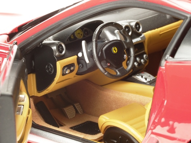 Ferrari 599 GTB Fiorano Rojo Elite Hot Wheels 1/18 