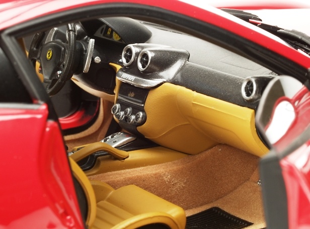 Ferrari 599 GTB Fiorano Rojo Elite Hot Wheels 1/18 