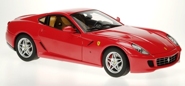 Ferrari 599 GTB Fiorano Rojo Elite Hot Wheels 1/18 