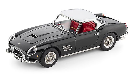 Ferrari California (1961) CMC 1/18 Negro Techo Blanco 