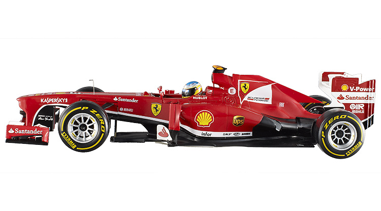 Ferrari F138 nº 3 Fernando Alonso (2013) Hot Wheels BCK14 1:18 Ferrari F138 nº 3 Fernando Alonso (2013) Hot Wheels 1:18