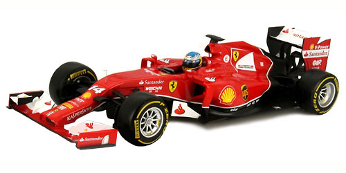 Ferrari F14 T nº 14 Fernando Alonso (2014) HotWheels BLY67 1:18 
