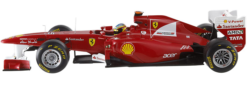 Ferrari F150 nº 5 Fernando Alonso (2011) Hot Wheels W1073 1/18 
