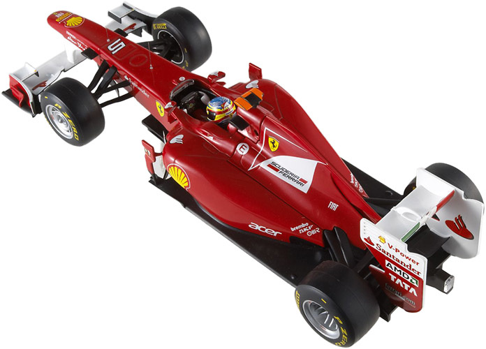 Ferrari F150 nº 5 Fernando Alonso (2011) Hot Wheels W1073 1/18 
