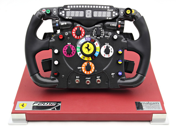 Ferrari F2012 Volante (2012) Amalgam M5552 tamaño real 