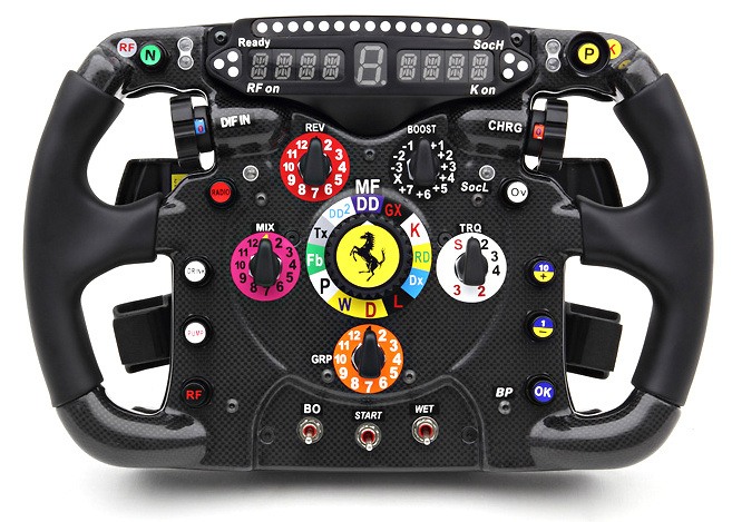 Ferrari F2012 Volante (2012) Amalgam M5552 tamaño real 