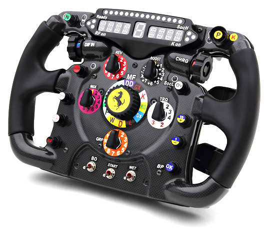 Ferrari F2012 Volante (2012) Amalgam M5552 tamaño real 