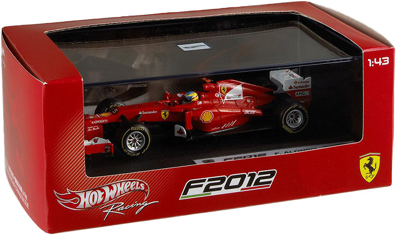 Hot Wheels X5522 Ferrari F2012 nº 5 Fernando Alonso (2012) Hot Wheels 1:43