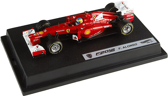 Ferrari F2012 nº 5 Fernando Alonso (2012) Hot Wheels 1/43 