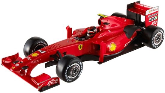 Ferrari F60 nº 4 Kimi Raikkonen (2009) Hot Wheels P9965 1/18 