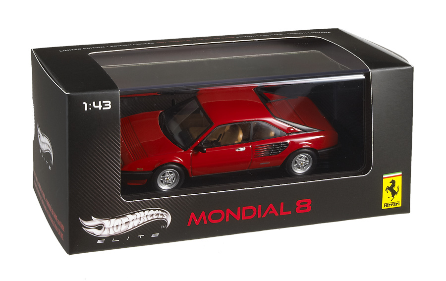 Ferrari Mondial 8 (1980) Hot Wheels V8381 1/43 