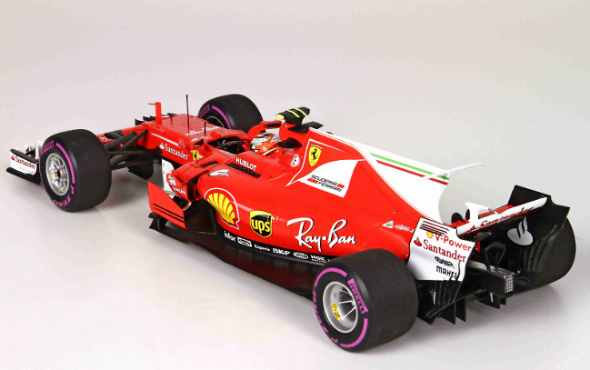 Ferrari SF70-H nº 7 Kimi Raikkonen (2017) BBR181707 1/18 
