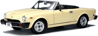 Fiat 124 Spider (1966) Autoart 1/18 