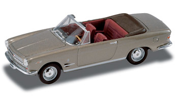 Fiat 2300S Cabriolet abierto (1962) Starline 1/43 Gris Metalizado 