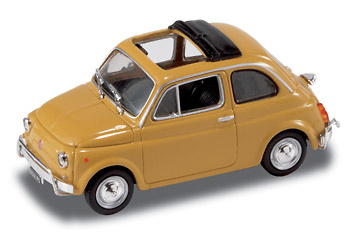 Fiat 500 L (1968) Techo lona abierto StarLine 1/43 Amarillo 