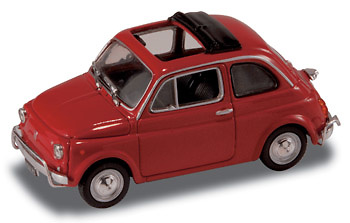 Fiat 500 L (1968) Techo lona abierto StarLine 1/43 Rojo 