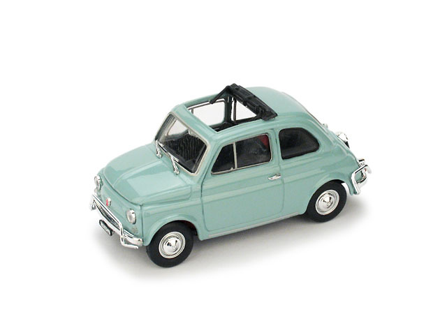Fiat 500L Techo Abierto (1968) Brumm 1/43 Gris 