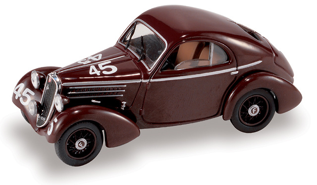 Fiat 508 CS Balilla Mille Miglia #45 Marazza - Benedetti (1936) Starline 1/43 